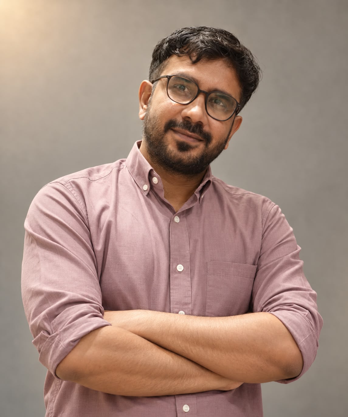 Portrait of Pradeep Kumar, Project Coordinator