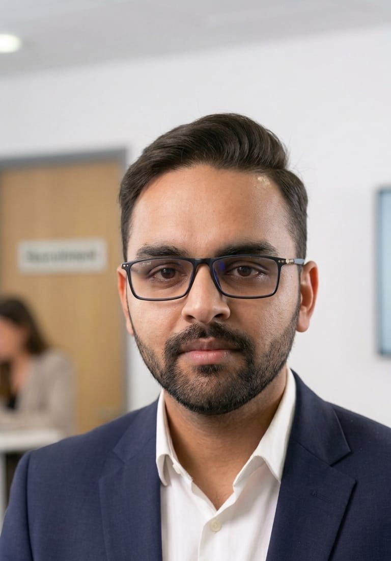 Portrait of Surjeet Choudhry, Human Resource and HO Support
